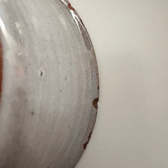 Nancy Owens Salt Glazed Pottery Seagrove Bowls dish SET Williamsburg blue floral - Picture 5 of 16